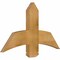 Ekena Millwork Bellingham Rough Sawn Timber Gable Bracket, Western Red Cedar, 36"W x 21"H x 2"D x 6"F, 14/12 Pitch GBW036X21X0206BEL00RWR - alternate 4